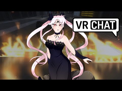 Destruction and Chaos!!!! Sailor Darkness and her Rampage - VRChat