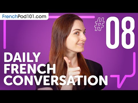 learn how to use the verb to be in French Daily French Conversations 01