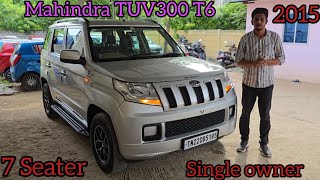 If you asked, TUV 300 T6 Diesel 7-seater - classy looks, amazing amenities!