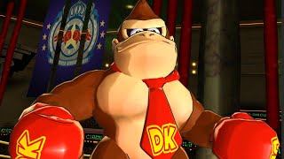 Punch-Out!! Wii HD - Donkey Kong Title Defense Fight (No Damage)