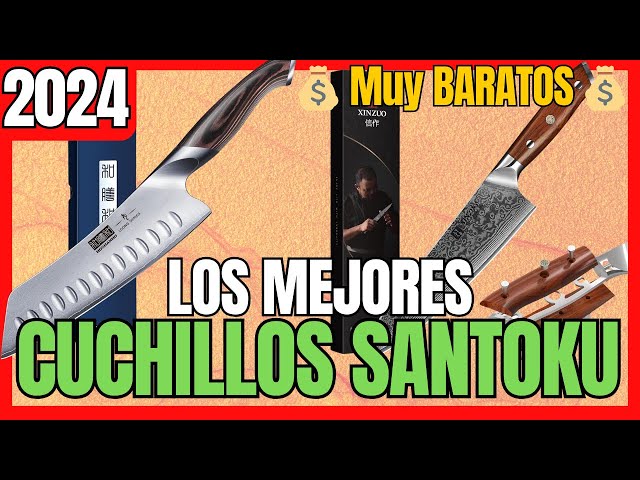 Vídeo relacionado con MITSUMOTO SAKARI Cuchillos Cocina Japoneses, 17 cm Full Tang Santoku