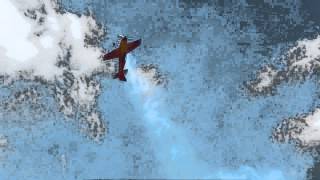 preview picture of video 'Awesome aerobatic flight of a RC Extra 300 at the Airshow of Pons 2014'