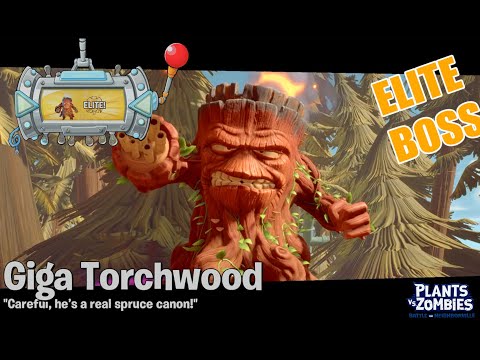 Giga Torchwood ** ELITE BOSS **  Graveyard Ops - Plants vs Zombies - BFN