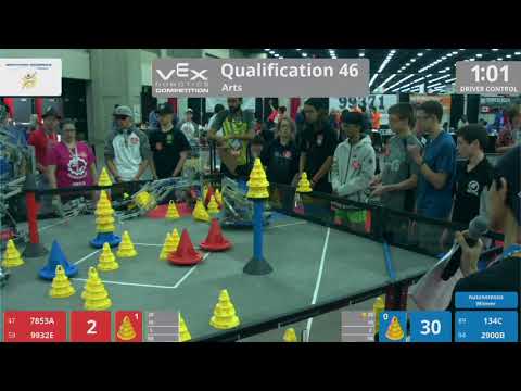 2018 VRC Arts Q46 - 7853A 9932E vs 134C 2900B - 4 to 76