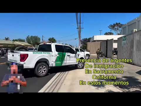 Presencia de agentes de inmigración en sacramento ca. En estas momentos 😪🥺🥹😱