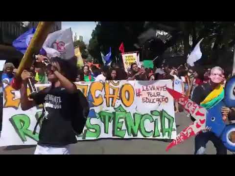 #Tsunami13A-Bolsonaro, Nossa arma é a Educação! Estudantes mandam o recado de Salvador-Ba 13/08/2019