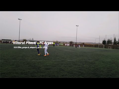 U15 Elite : Viitorul Pitești  0 - 14  Fc Argeș(0 -7) rep 1, 4k