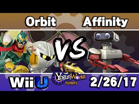Smash 4 League S3 Playoffs - Orbit (C. Falcon, Metaknight) vs. Affinity (ROB)