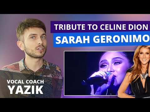 Vocal Coach YAZIK reaction to Sarah Geronimo - It's All Coming Back To Me Now