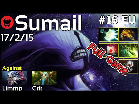 Sumail [EG] plays Faceless Void!!! Dota 2 Full Game 7.21