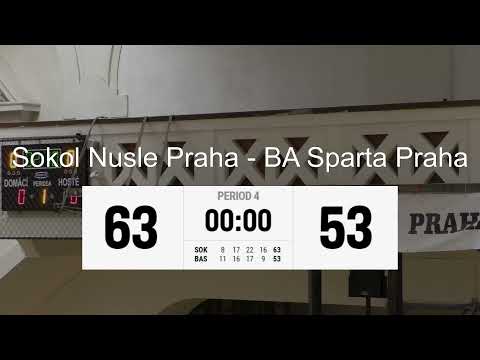 2022 0108 1 liga žen _ Sokol Nusle Praha - BA Sparta Praha