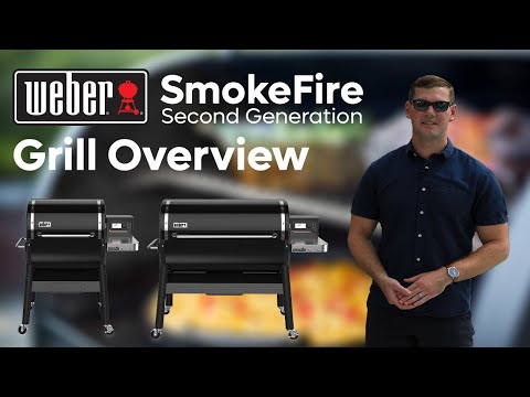 Weber SmokeFire EX6 GBS Wood fired Grill,BBQ - Image 2