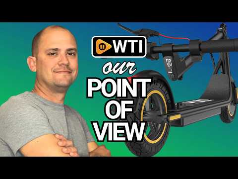 DXH Electric Scooter for Adult - 500W Motor - WTI product video review