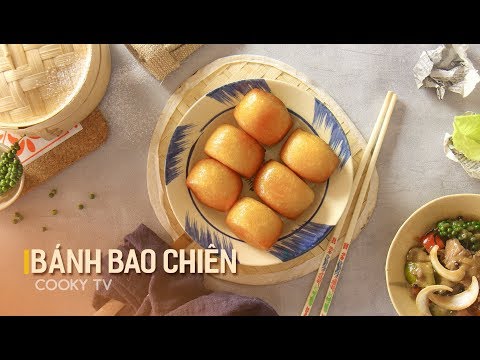 #CookyVN - Cách làm BÁNH BAO CHIÊN giòn giòn, thơm ngon cho các tín đồ ăn vặt  - Cooky TV