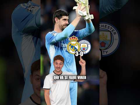 Courtois va se faire virer par le Real Madrid 😱 #courtois #realmadrid #championsleague #football