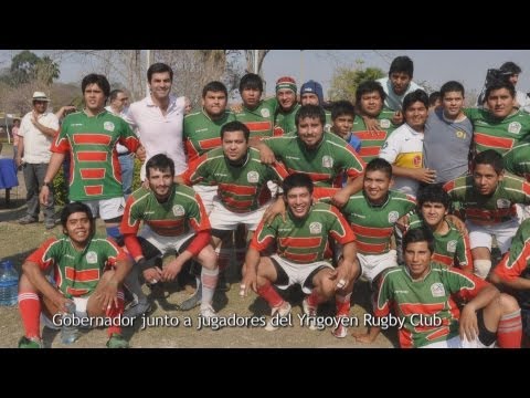 4to. Encuentro de clubes en desarrollo de rugby realizado en la localidad de Hipólito Yrigoyen