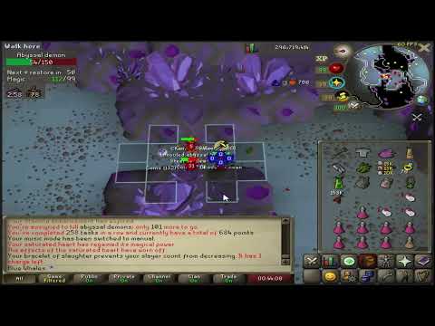 barraging abyssal demons