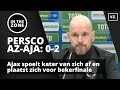 Ajax verslaat AZ en treft PSV in bekerfinale | Reacties Ten Hag en Gravenberch