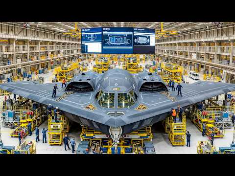 How It's Made: The B-2 Stealth Bomber (A $23 BILLION Program!)