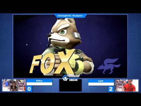 Onslaught 83 - Grand Finals: Light (Fox) vs Pelca (Cloud/Zero Suit Samus)