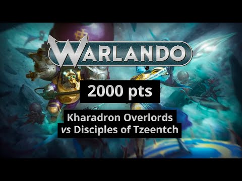 Kharadron Overlords vs Disciples of Tzeentch Warhammer Age of Sigmar Battle Report EP 201