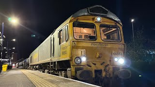 Class 66 RHTT at Selby train station