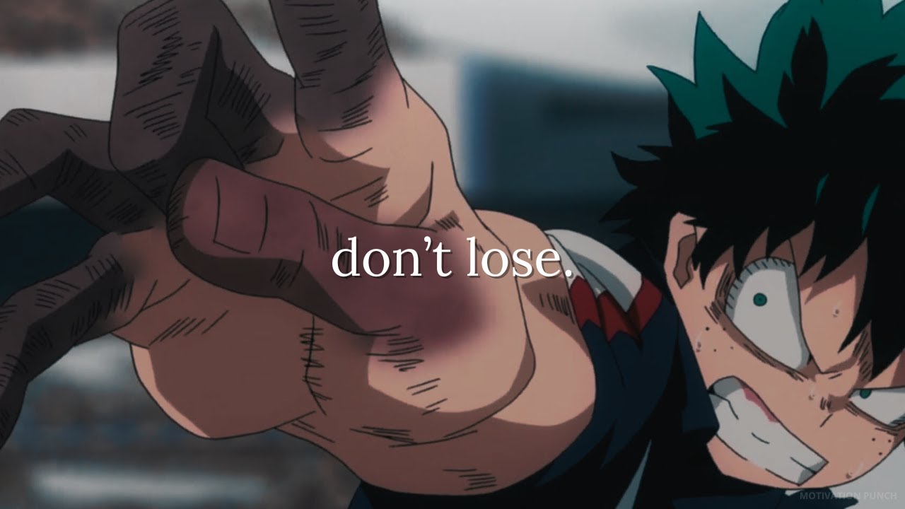 Losing is not an option.