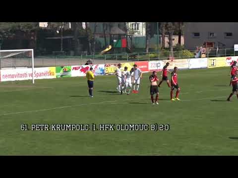 18. kolo: 1. HFK Olomouc B - Zábřeh 5:0 (1:0)