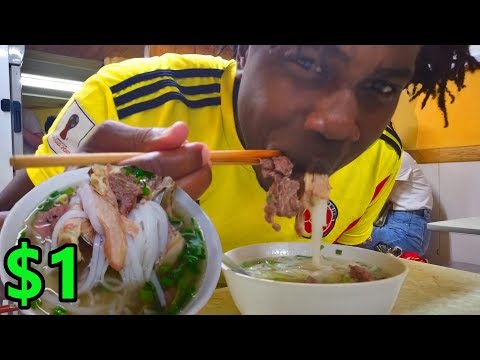 Man Tries PHO for the First Time In Vietnam