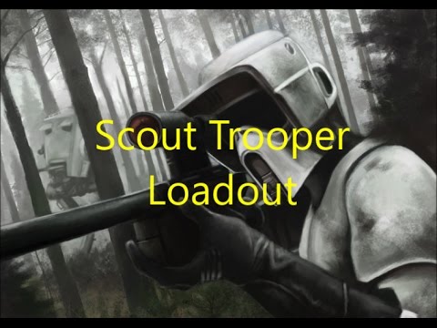 Star Wars Battlefront! Testing loadouts #1 The Scout trooper loadout