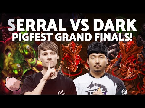 SERRAL vs DARK in EPIC Grand Finals! | $10,000 PiGFest 4.0 (Bo7 ZvZ) - StarCraft 2
