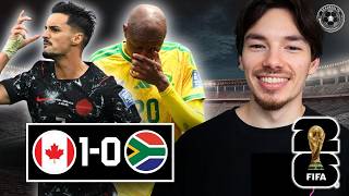 Canada's 1st Knockout Win, Bafana Are Out, Put Respect On Marsch | Canada 1 South Africa 0 Reaction