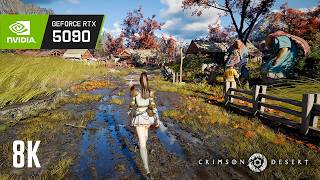 RTX 5090 Pushes Crimson Desert to 8K (Insane Graphics)