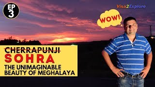 EP 3 Shillong to Cherrapunji | Spectacular waterfalls & Mawsmai Cave.