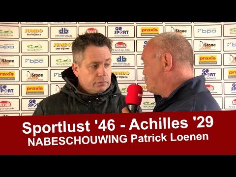 Nabeschouwing Patrick Loenen Sportlust '46   Achilles '29