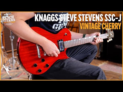 Knaggs Steve Stevens SSC-J - Vintage Cherry image 12