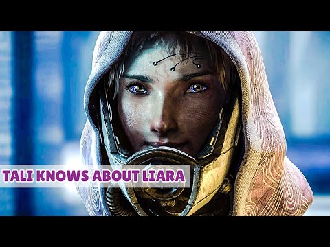 MASS EFFECT 3: LEGENDARY EDITION - Tali knows Liara is Shadow Broker (PC MAX Settings)