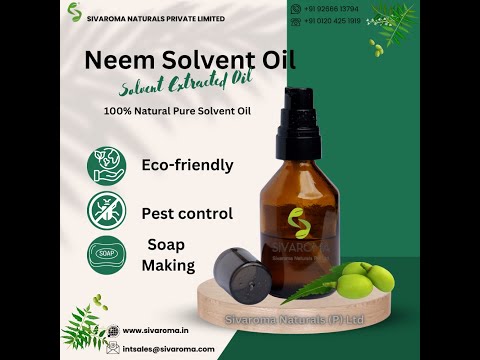 Neem Solvent Oil