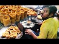 Very  Famous Rajasthani Special GHEVAR Sweet Making in Hyderabad | Ghewar Indian Sweet Making Video