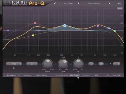 FabFilter Pro-Q - High Quality Equalizer Plugin