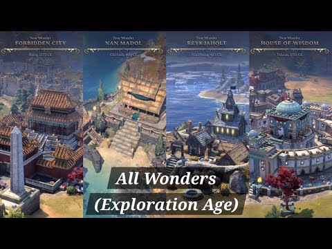 Civilization 7 - All Exploration Wonders
