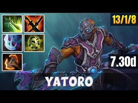 Yatoro | Anti-Mage | Dota 2 Pro Gameplay - Patche 7.30d