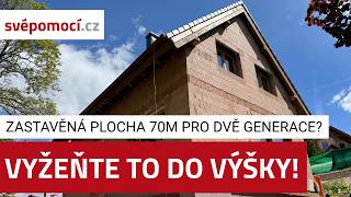 Dům ve svahu svépomocí: Jak Michal s Jitkou zvládli stavbu na náročném pozemku.