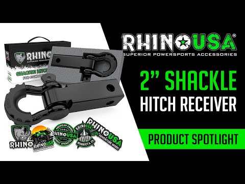 Rhino USA - 2" Shackle Hitch Receiver | Product Spotlight