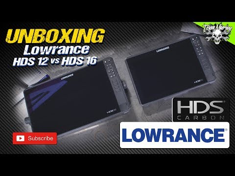 UNBOXING: Lowrance HDS 12 vs HDS 16