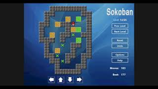 Sokoban Microsoft Level 13/25