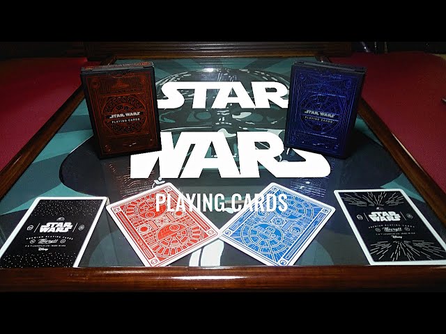 Vídeo relacionado con SOLOMAGIA Star Wars Light Side (Blue) Playing Cards by Theory11