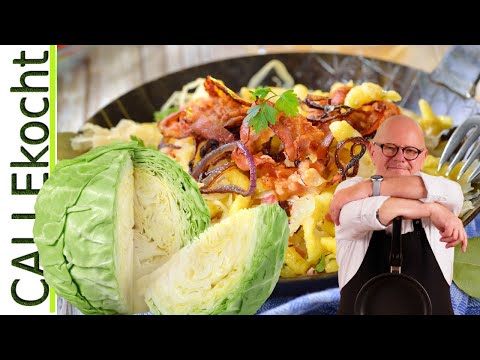 Bestes Kohlrezept! Nur wenige kochen Kohl so! Lecker Bayrisch Kraut.