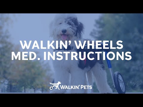 Pokyny pro invalidní vozík Walkin' Wheels