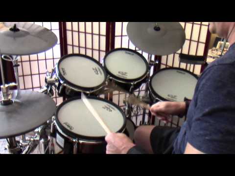 Roland TD-30KV V-Drum Kit with Mesh Pads 2010s - Black image 11